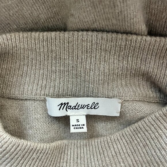 Madewell Wool Blend Ashbury Mockneck Sweater - Picture 7 of 8
